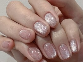 「春の色」マグネットネイル