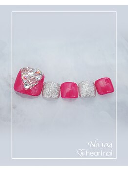 はあとねいる 住道店/フットネイル：No.104