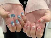 インミニネイルサロン 上野御徒町(INMENE)/海ネイル