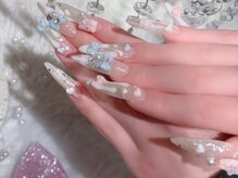 ベティネイル アイラッシュ(Betty Nail)/パステルリボンガーリーネイル