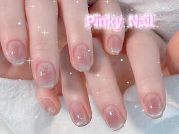 ピンキーネイル(Pinky Nail)/大人気チークネイル