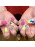 8/13OPEN☆【HAND】Uコース/アート4本/他6本色変え ￥9500→￥8500