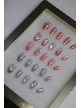 ネイルアトリエ ビー(Nail Atelier B.)の写真/【完全個室】ふと目に止まるような洗練された指先へ＊《定額シンプルコース￥6000～》オフィスネイルにも◎
