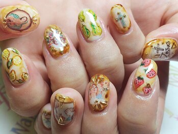 ネイル ゴシップ(Nail Gossip)/byユウキ アンティークネイル