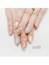 アンフィルルーム(unfil room)/ニュアンス、オーロラネイルラ