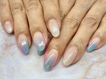 ディーネイル 京橋(D-nail)/立和名/オーロラネイル