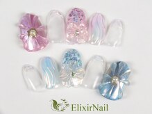 エリクサーネイル 神田(Elixir Nail)/ハンドやり放題/クーポン使用
