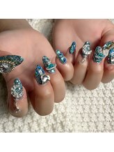 わがままキャット/ごてごてネイル