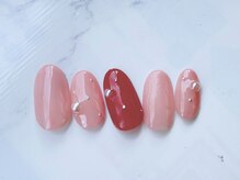 ネイルサロン フローリア(nail salon Florir)/ガーリーワンカラーネイル