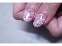 プチリリィ(Petit Lily)/親指アート、桜満開