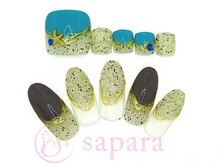 津田沼ネイルサロン サパラ(sapara)/ハンドフットセット定額￥11,499