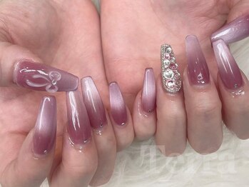 ネイルアンドまつげエクステ テラ 銀座店(Terra)/マグネットグラデーションネイル