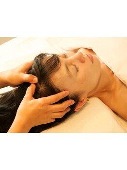 ヘッドスパで癒されたい