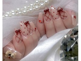 【Ayaka】ガーリーネイル