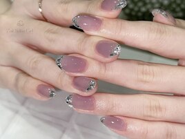 キラキラガラスフレンチ