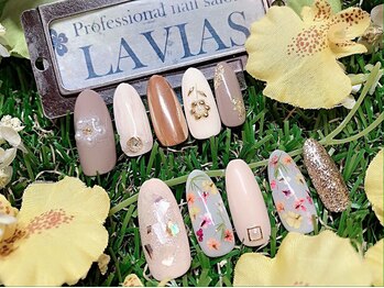 プロフェッショナル ネイルサロン ラヴィアス(LAVIAS)/【定額メニュー】オシャレアート
