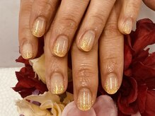 ダブルネイル(Double Nail)/【田中】ラメグラデーション