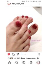 ローズ56(Rose56)/マーブルネイル