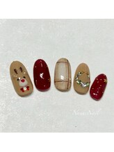 ナナネイル(Nana.Nail)/アートネイルクリスマスver.