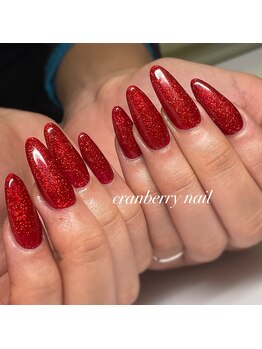 クランベリーネイル 代官山 恵比寿(cranberry nail)/スカルプ×ジェルカラー