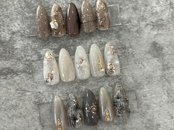 ヘレナ(helena)の写真/豊富な種類の定額ネイルで毎月楽しみ♪定額シンプルコース￥4980/定額デザインコース￥7700★