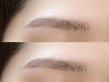 ビュー(V.I.E.W)の写真/お顔の印象の80%は眉毛で決まる!骨格やお好みから"黄金比×理想の眉毛"ご提案♪【美眉アイブロウWAX¥4400】