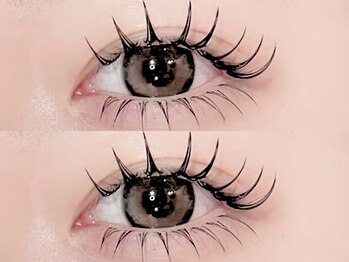 メゾン ド アイ 名駅(Maison de Eye)の写真/マツエクが下がりやすい方にオススメ☆《フラット/バインドロック》の仕上げにこだわった施術をご提供◎