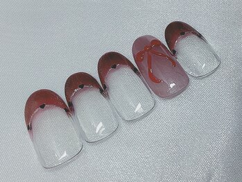 ネイルクイック ララガーデン春日部店/マグネットフレンチ☆