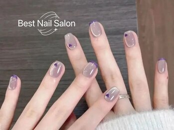 ベストネイル 大宮東口店(Best Nail)/紫デザイン