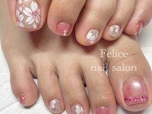 フェリーチェ(Felice)/ドライフラワー/ピンク/フット