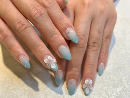 ハイビスカス/高知ネイル