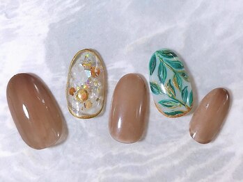 ネイルズガッシュ 蒲田東口店(NAILsGUSH)/*シアーリーフ*
