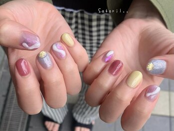 サトリネイルルーム 西宮北口(satori nail room)/candy●。