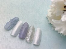 ネイルサロン&スクール ジーナ(GINA)/シンプル貝殻ネイル