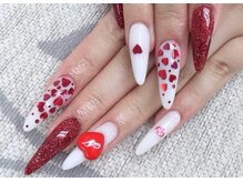 エムアイネイル(MI nail)/スカルプアートつけ放題¥12300