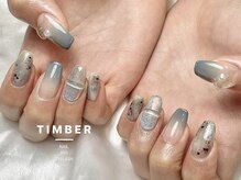 ティンバーネイルアンドアイラッシュ(Timber)/blue nail