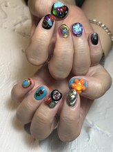 アトリエループ(atelier Loop by shiho)/shiho個性派ネイル