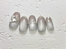 マグネットにカラーグラデ