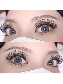 リバイン(REBYNA)の写真/圧倒的な持続力を実感★【ダブルフラットラッシュ】導入サロン♪美しい仕上がりを長くキープ！