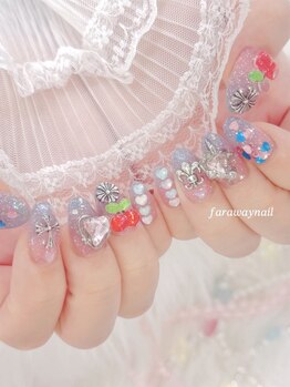 ファラウェイネイル(Faraway nail)/さくらんぼネイル☆