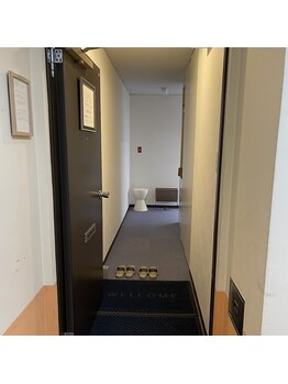 マイスター整体院 天神院/予約時間の5分前迄に鍵は開けて