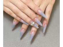 ティーズ(T's)/くすみブルーロングスカルプ♪