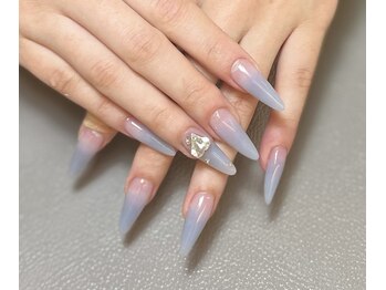 ティーズ(T's)/くすみブルーロングスカルプ♪