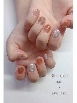 ネイルサロン リッチ ローズ(Nail salon Rich rose)/ニュアンスNAIL