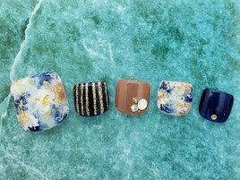 フット定額Trend マーブル