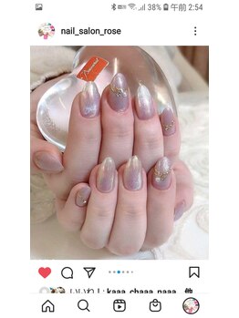 ローズ56(Rose56)/マグキャンディーネイル