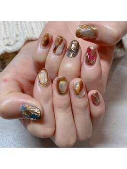 プラス デ ネイル(+ de nail)/ハンド☆つけ放題 9,350円~