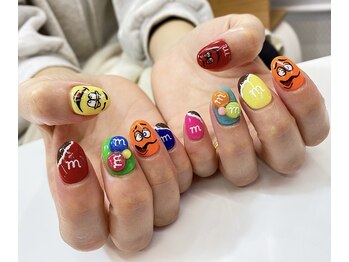 ネイルックバイナチュレルーム(Nailook by Nature Room)/キャラクターネイル★