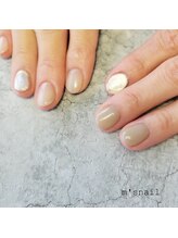 エムズネイル 高木店/Jrネイリスト　ワンカラーネイル