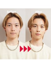 メンズメイク コレクション 名古屋店/Before After